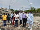 On-the-spot inspection of the dumping ground