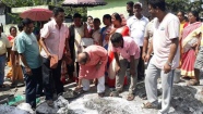 Foundation stone laying 